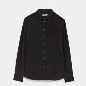 Everlane 100% silk button down blouse, size 8